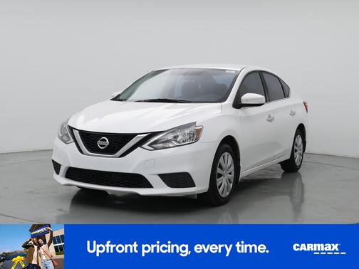 White 2017 Nissan Sentra SV