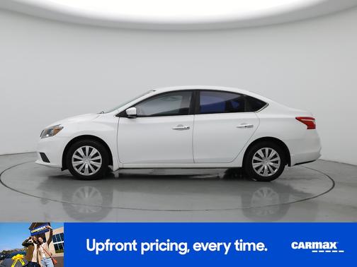White 2017 Nissan Sentra SV