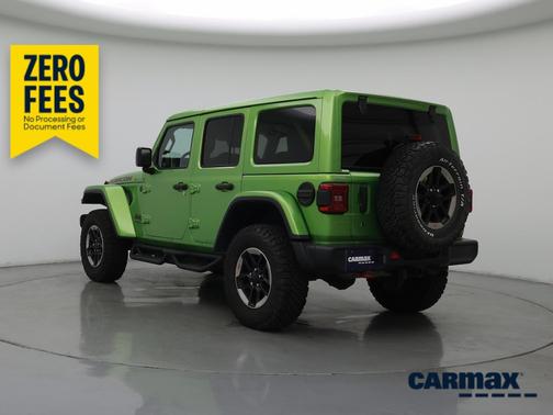 Green 2019 Jeep Wrangler Unlimited Rubicon