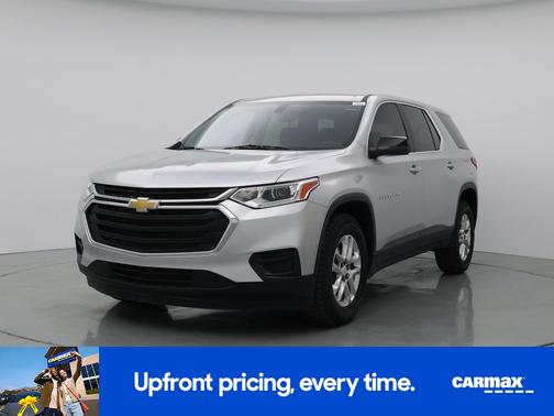 Silver 2021 Chevrolet Traverse LS