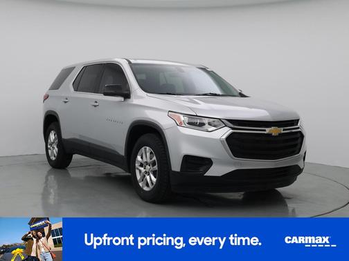 Silver 2021 Chevrolet Traverse LS