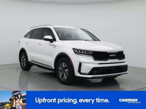 White 2022 Kia Sorento Hybrid EX