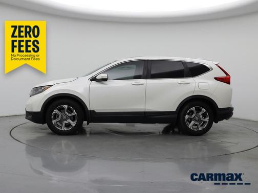 White 2018 Honda CR-V EX