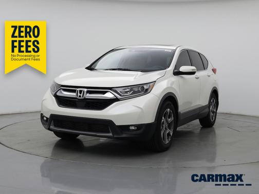 White 2018 Honda CR-V EX