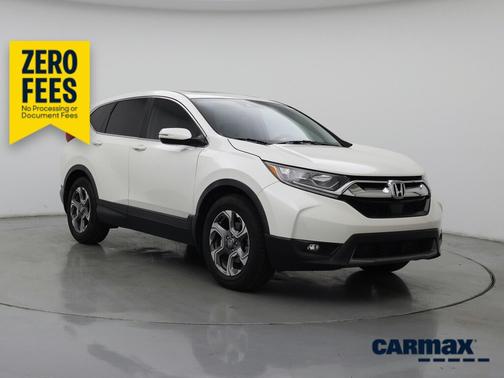 White 2018 Honda CR-V EX