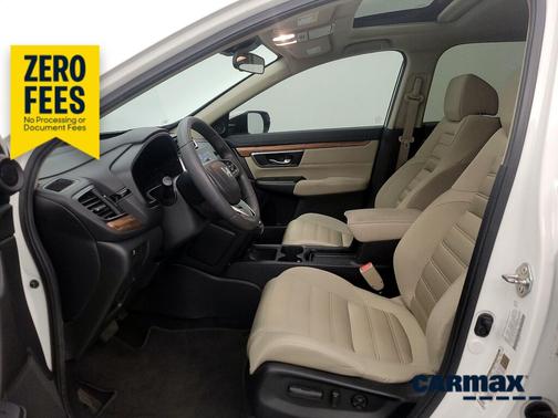 White 2018 Honda CR-V EX