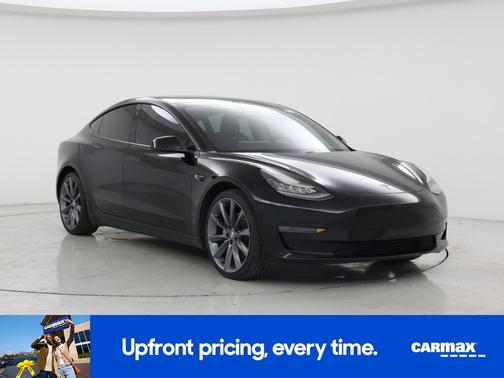 Black 2019 Tesla Model 3 Mid Range