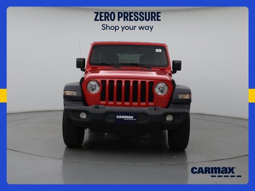 Red 2023 Jeep Wrangler Unlimited Sport S