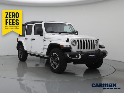White 2023 Jeep Wrangler Unlimited Sahara