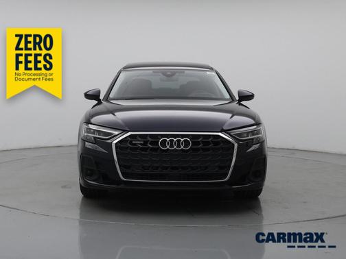 Blue 2022 Audi A8 L