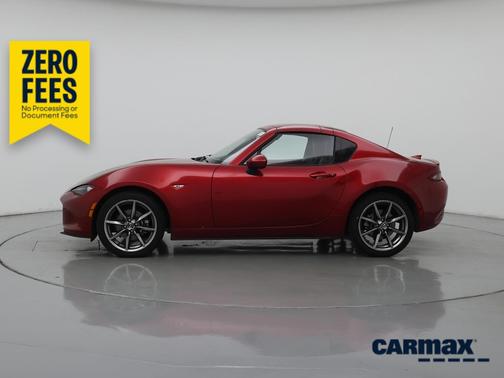 Red 2023 Mazda MX-5 Miata RF Grand Touring