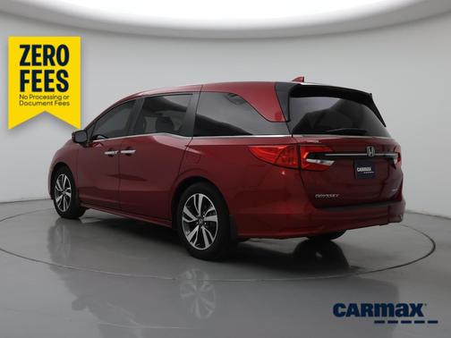 Red 2022 Honda Odyssey Touring