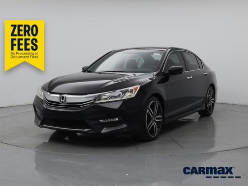 Black 2016 Honda Accord Sport