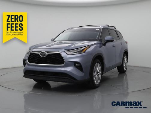 Silver 2020 Toyota Highlander Limited