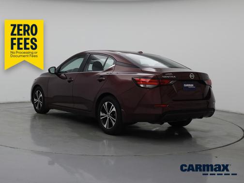 Burgundy 2023 Nissan Sentra SV