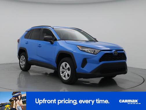 Blue 2021 Toyota RAV4 LE