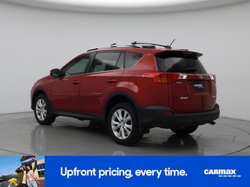 Red 2015 Toyota RAV4 Limited