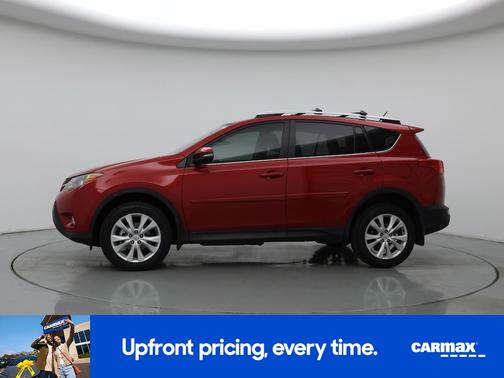 Red 2015 Toyota RAV4 Limited