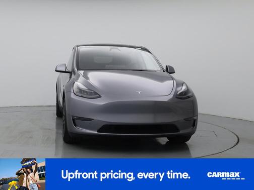 Gray 2025 Tesla Model Y Long Range
