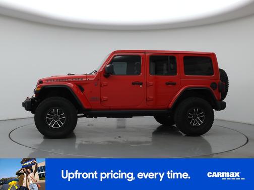 Red 2024 Jeep Wrangler Rubicon X