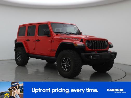 Red 2024 Jeep Wrangler Rubicon X