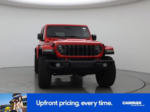Red 2024 Jeep Wrangler Rubicon X