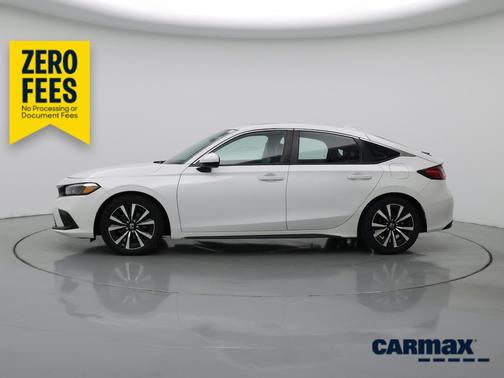 White 2024 Honda Civic EX-L