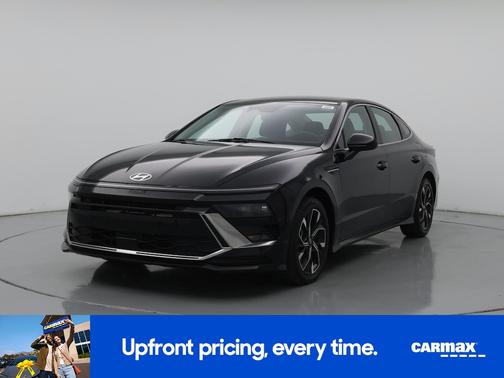 Black 2024 Hyundai SONATA SEL