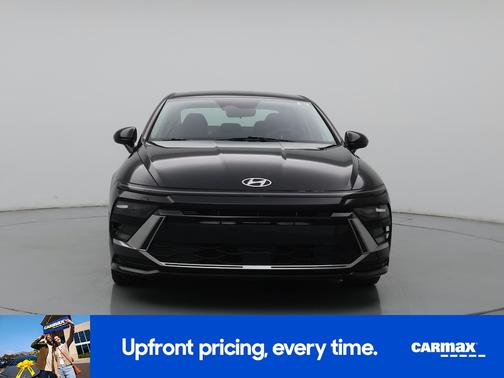Black 2024 Hyundai SONATA SEL