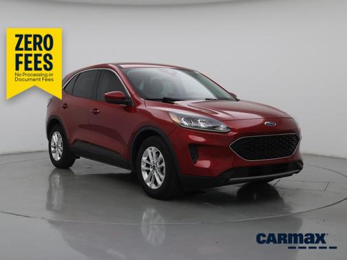 Red 2021 Ford Escape SE