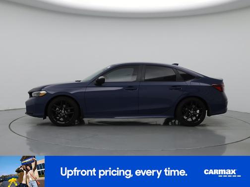 Blue 2026 Honda Civic Sport