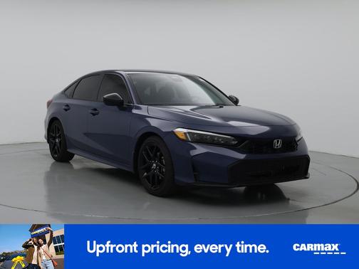 Blue 2026 Honda Civic Sport