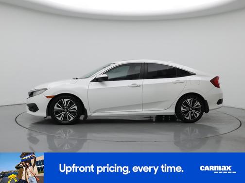 White 2017 Honda Civic EX-L