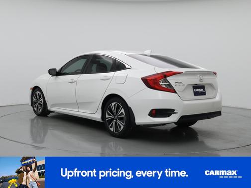 White 2017 Honda Civic EX-L