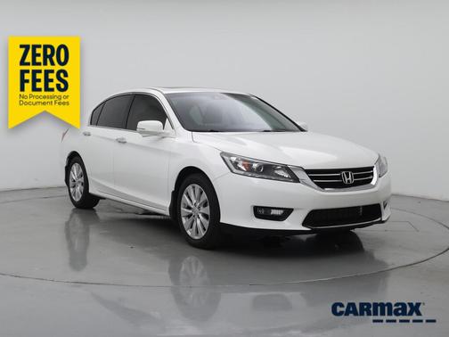 White 2014 Honda Accord EX-L