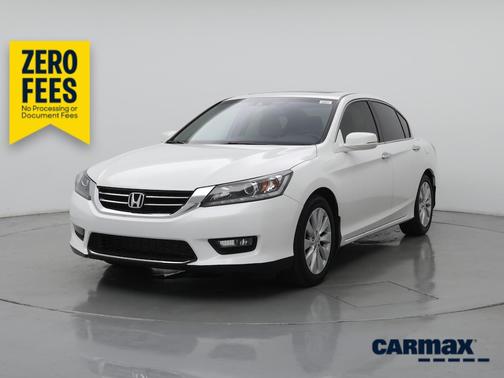 White 2014 Honda Accord EX-L