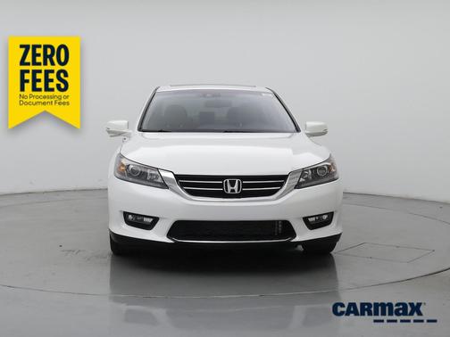 White 2014 Honda Accord EX-L