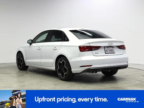 White 2018 Audi A3 Premium