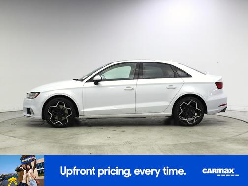 White 2018 Audi A3 Premium