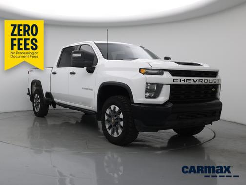 White 2022 Chevrolet Silverado 2500 Custom