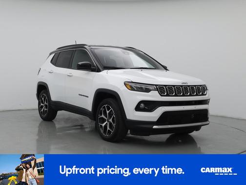 White 2025 Jeep Compass Limited