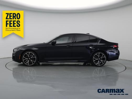 Blue 2022 BMW 540 I