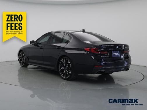 Blue 2022 BMW 540 I