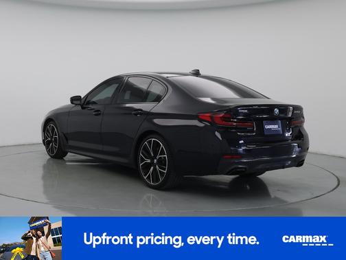 Blue 2022 BMW 540 I