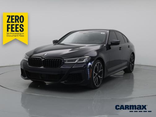Blue 2022 BMW 540 I