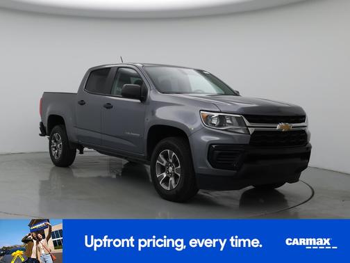 Gray 2021 Chevrolet Colorado Work Truck