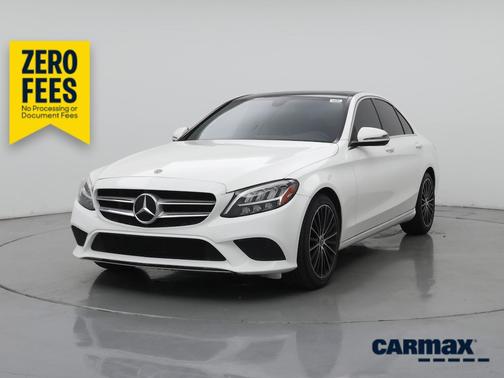 White 2019 Mercedes-Benz C-Class