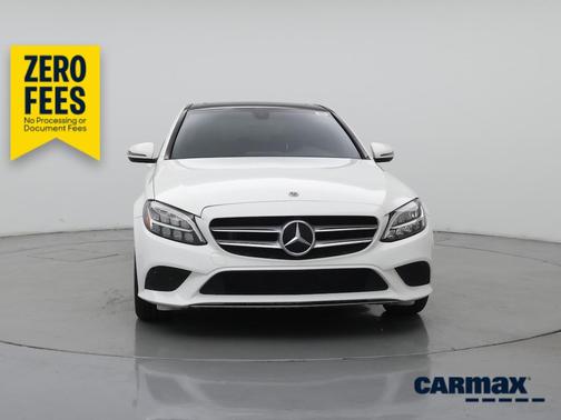 White 2019 Mercedes-Benz C-Class