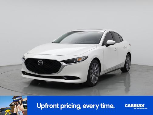 White 2023 Mazda Mazda3 2.5 S Preferred Package