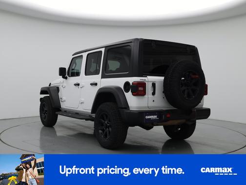 White 2020 Jeep Wrangler Unlimited Sport S